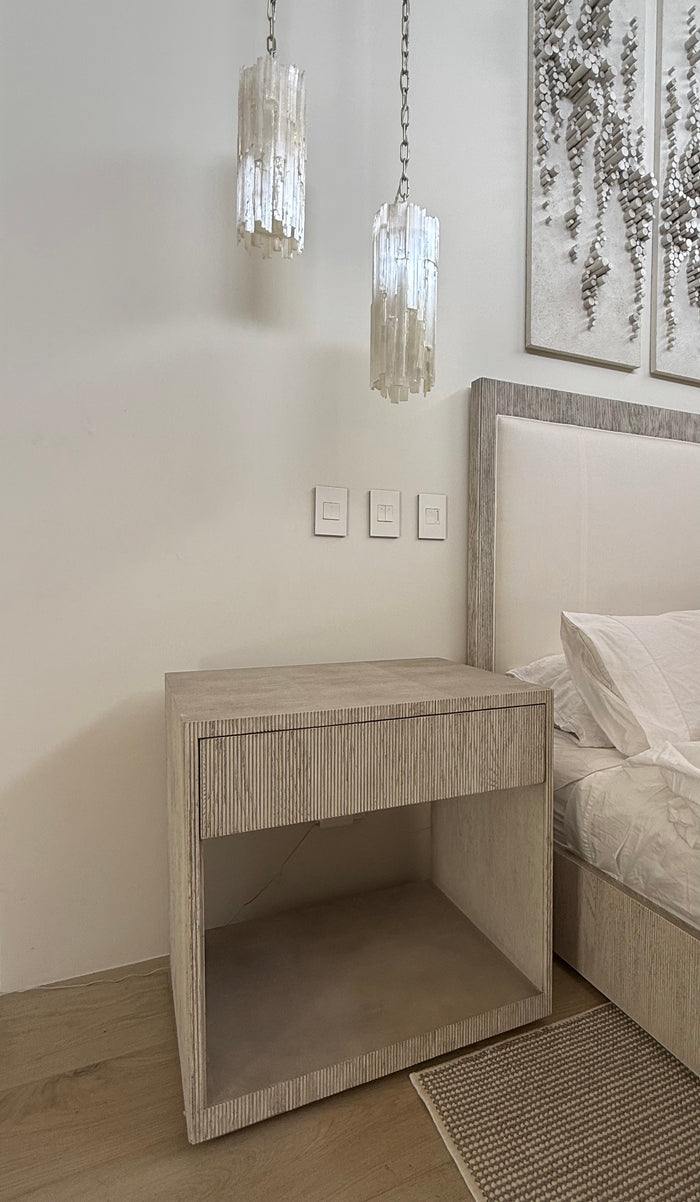 Onshore 28" White Wash Nightstand