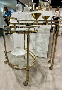 Amelia Gold Bar Cart