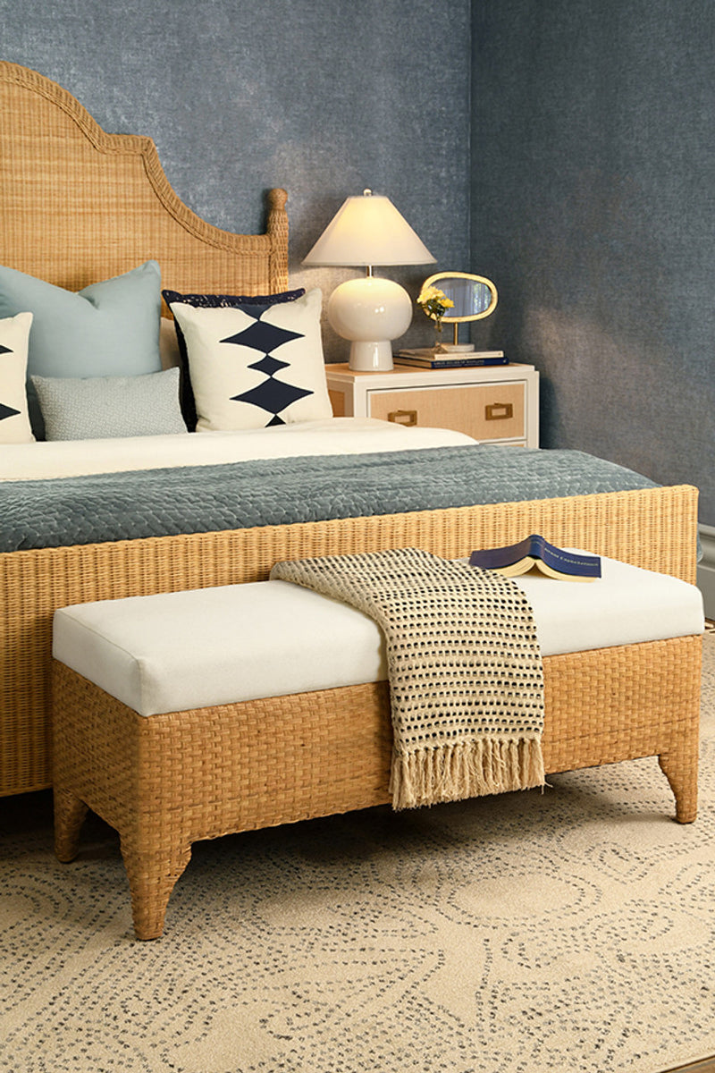 Fleur Rattan Bed