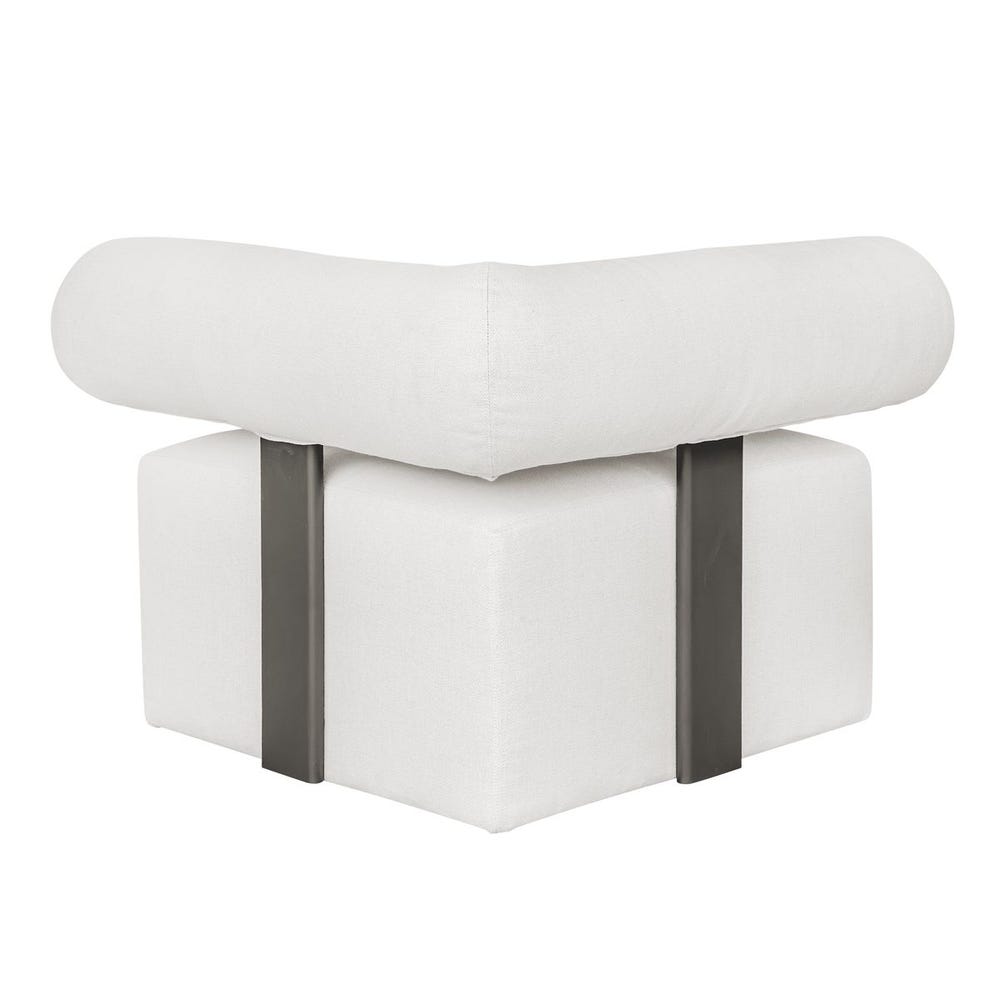 Verah White Outdoor Corner Modular Sofa