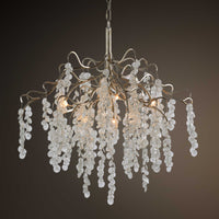 Boreas Silver Champagne Chandelier (Available in 2 Sizes)