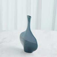 Silhouette Blue Ceramic Vase (3 Sizes Available)