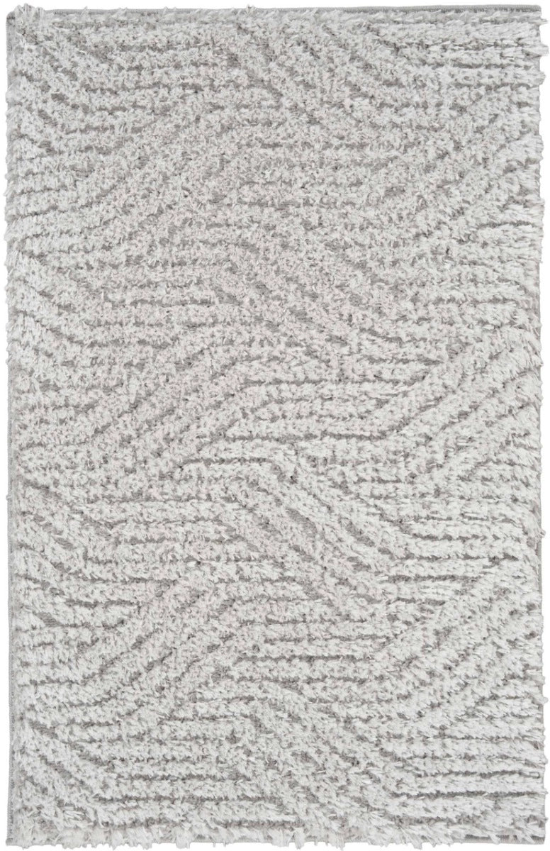 Anna Modern Silver Grey Area Rug