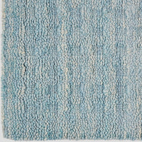 Melinda Sky Blue Wool Area Rug