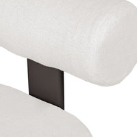 Verah White Outdoor Dining Chair