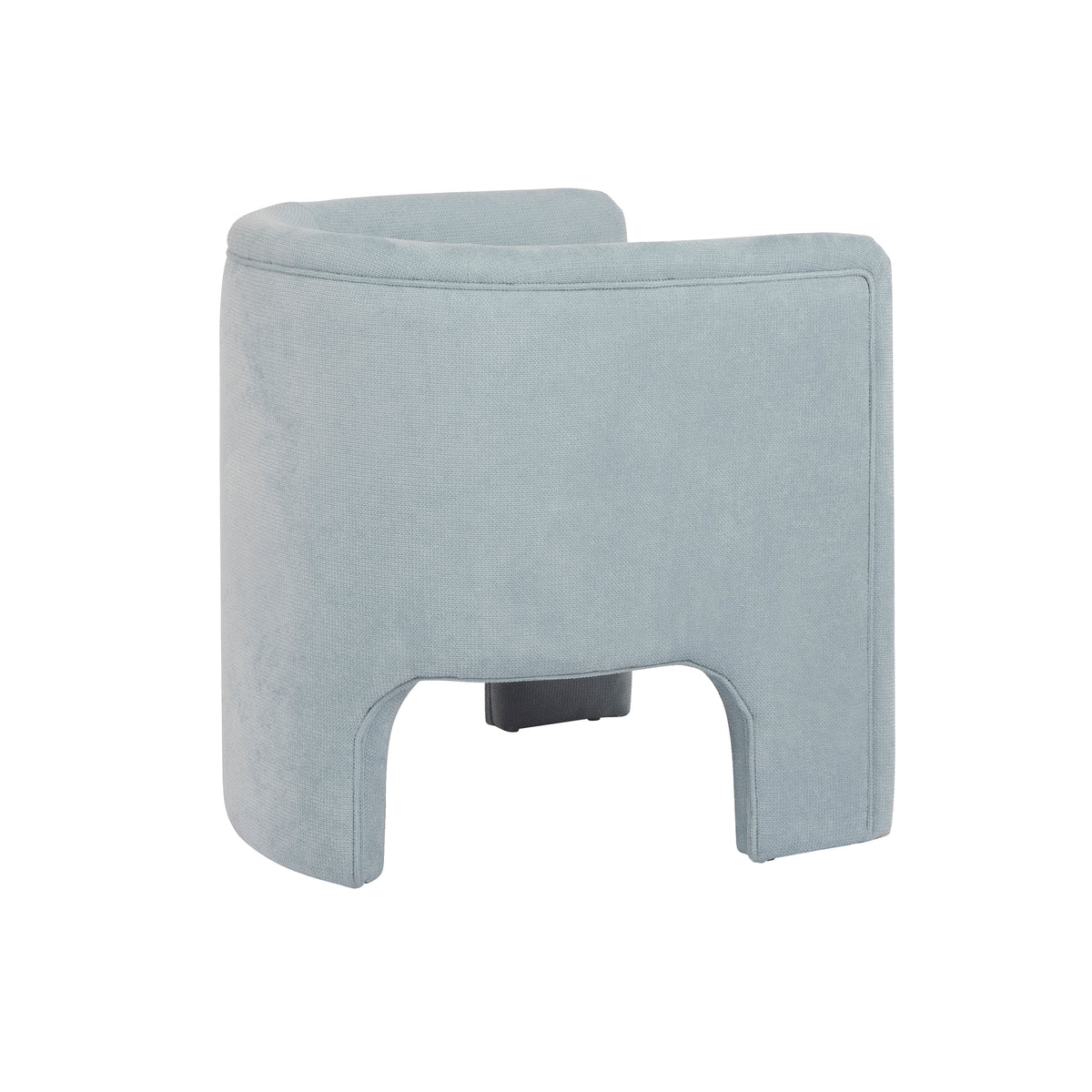 Georgina Chenille Light Blue Accent Chair