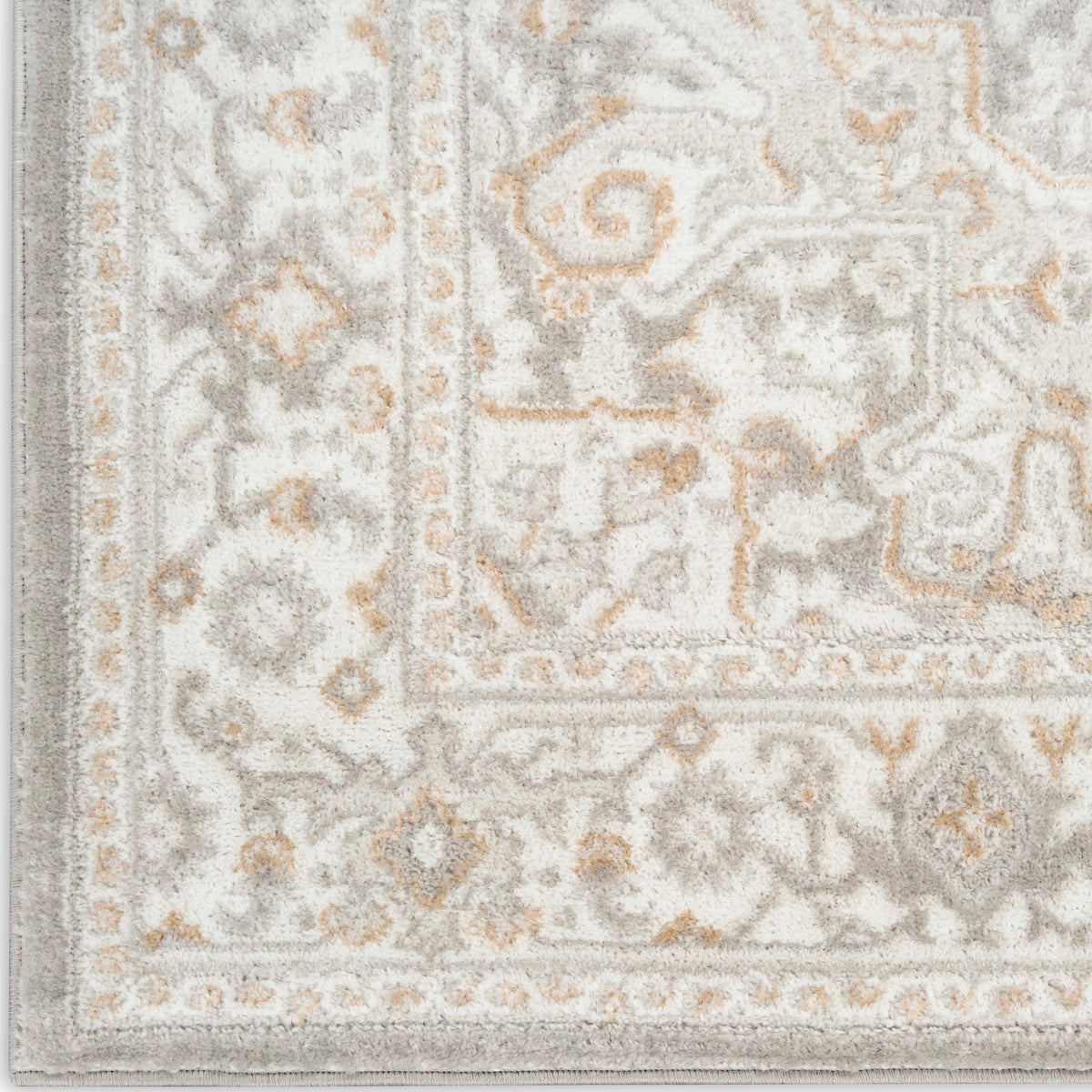 Marisol Floral Vine Light Grey Area Rug