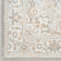 Marisol Floral Vine Light Grey Area Rug