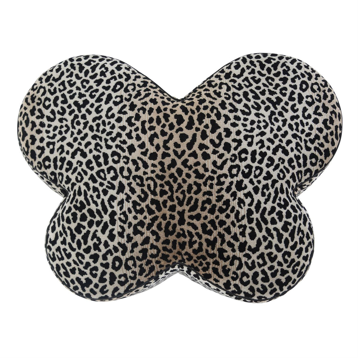 Nadine Butterfly Ottoman with Contrast Welt
