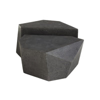 Drover Outdoor Black Coffee Tables (Set of 2)