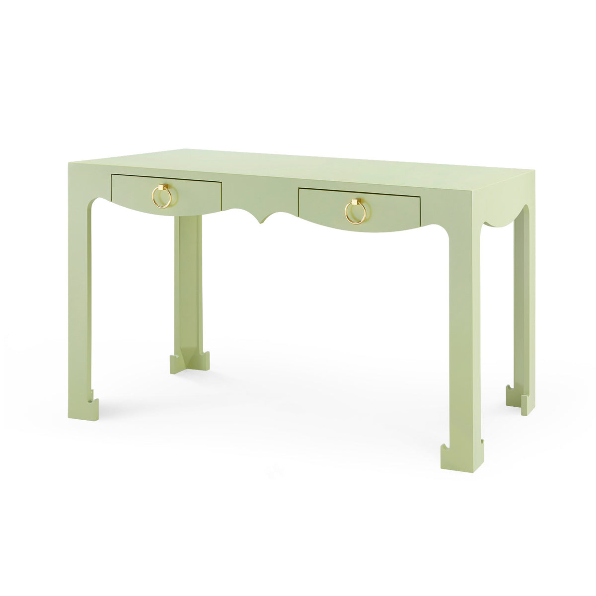 Maylee 47.25" Green & Gold Console/Desk