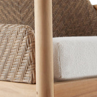 Chilton Performance Boucle Outdoor Dining Chair