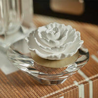 Dream Moroccan Peony Fragrance Porcelain & Crystal Diffuser (Sets of 2 & 4) - 2 Sizes Available