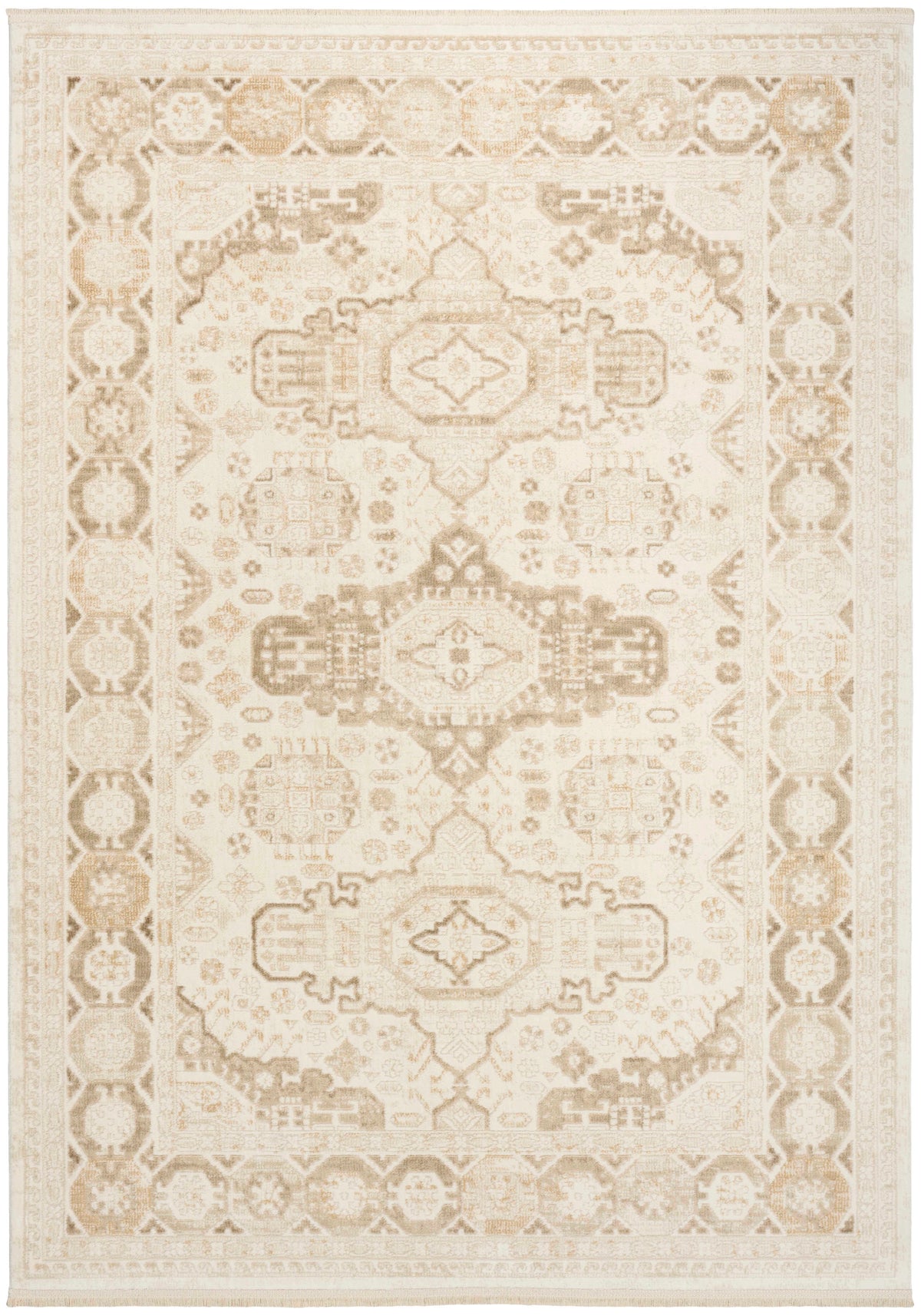 Isabeau Ivory Beige Area Rug