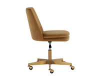 Berget Gold Sky & Gold Desk Chair