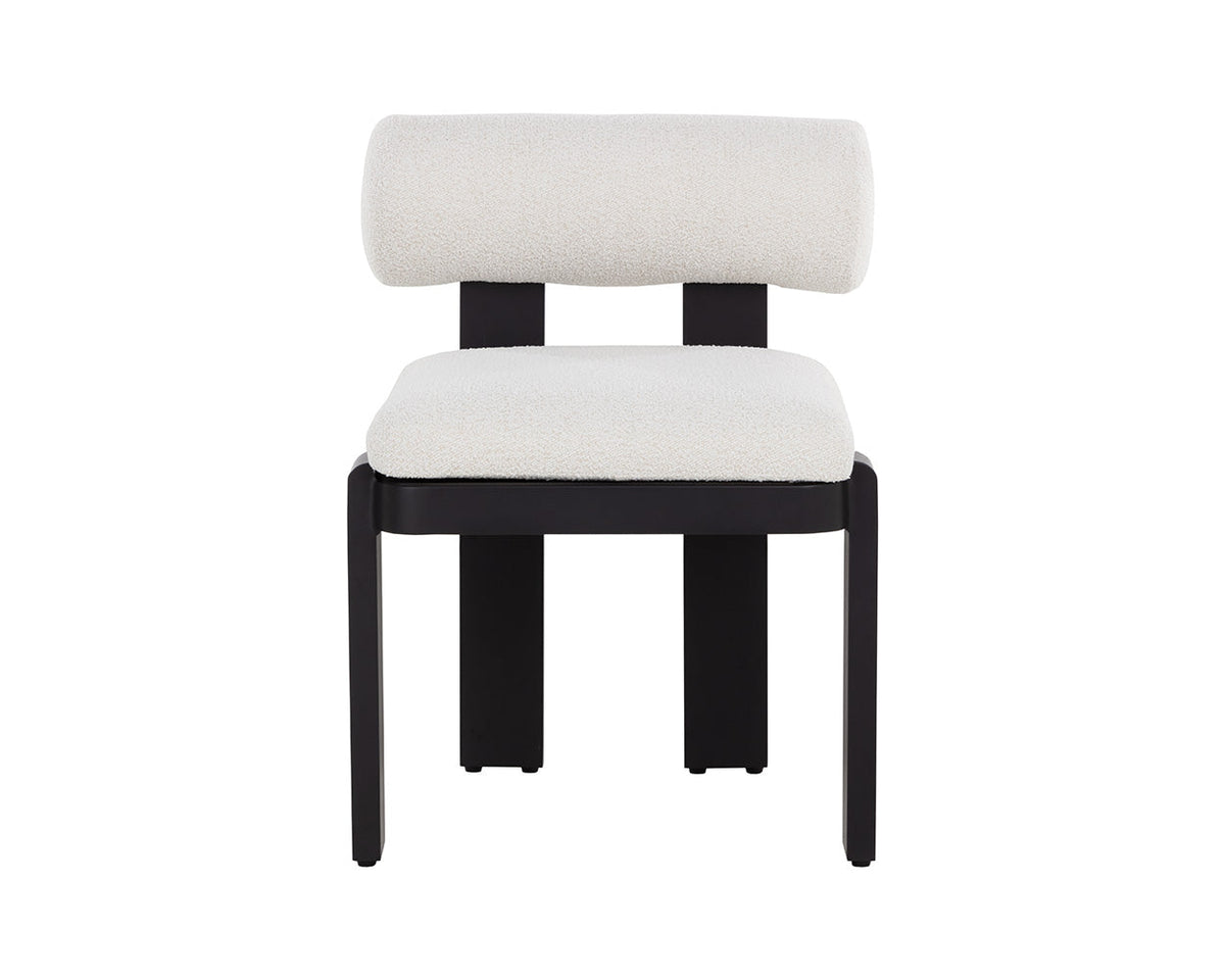 Horris Cream Performance Fabric Indoor/Outdoor Dining Armchair (Set of 2)