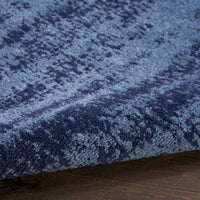 Ainslee Indoor/Outdoor Blue Denim Area Rug - Elegance Collection