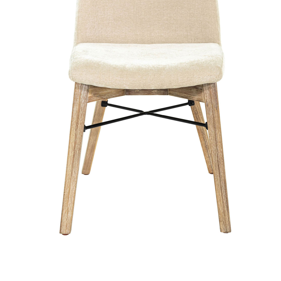 Emma Natural Sand Dining Chair (Set of 2)