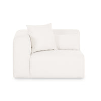 Tereasa Cream Performance Chenille Modular Corner Chair (RAF & LAF)