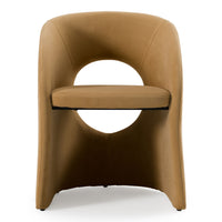 Digby Modern Tan Fabric Dining Chair