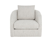 Wexford Greige Swivel Accent Chair