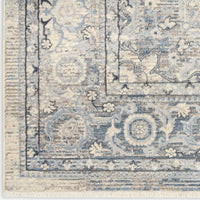 Delphine Ivory Blue Area Rug