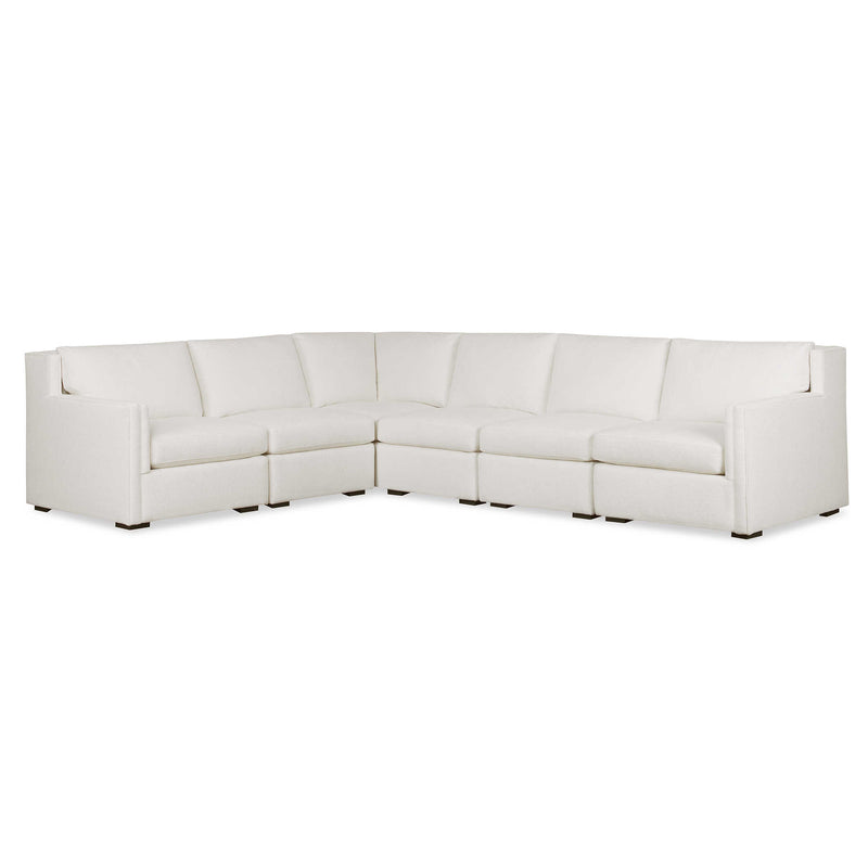 Loreta Snow White Luxe Sectional Sofa