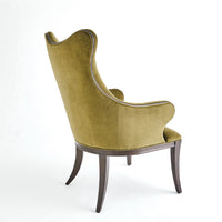 Soho Moss Velvet Chair