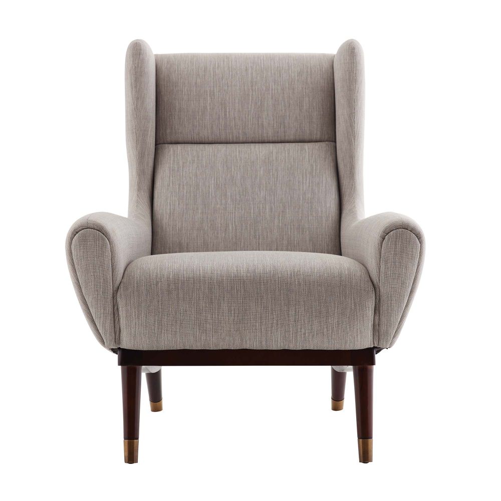Maira Fossil Tweed Lounge Chair