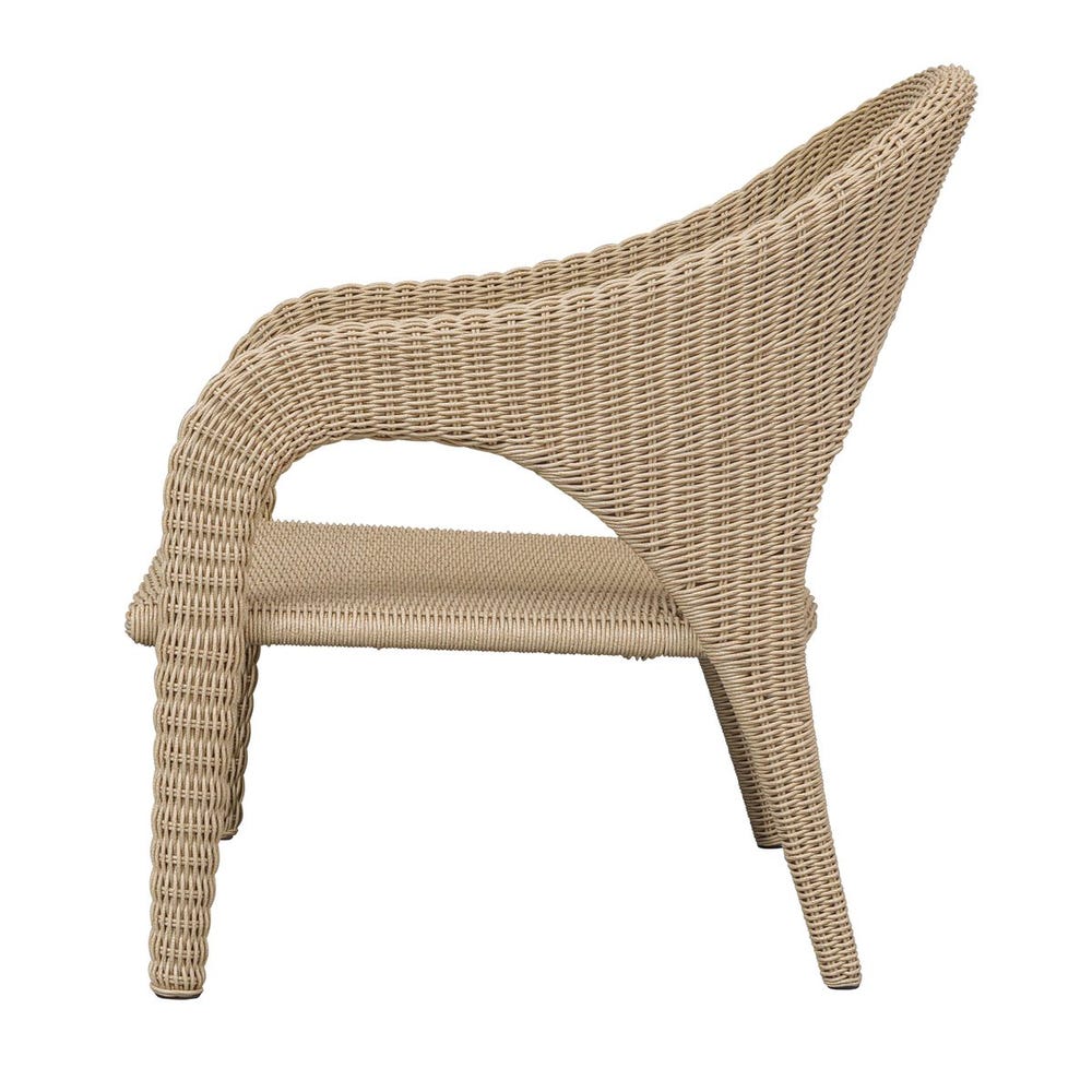 Avenue White All Weather Outdoor Lounge Chair