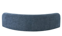 Kayleeh Modern Blue Fabric Modular Sectional Sofa