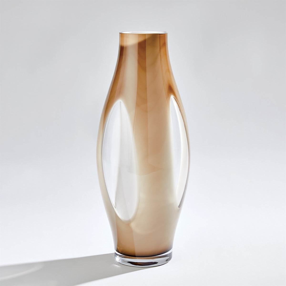 Kura Amber Vases (3 Sizes Available)