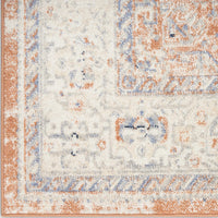 Yasna Medalian Beige/Blue Indoor/Outdoor Area Rug