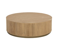 Kalla Natural & Gold Coffee Table