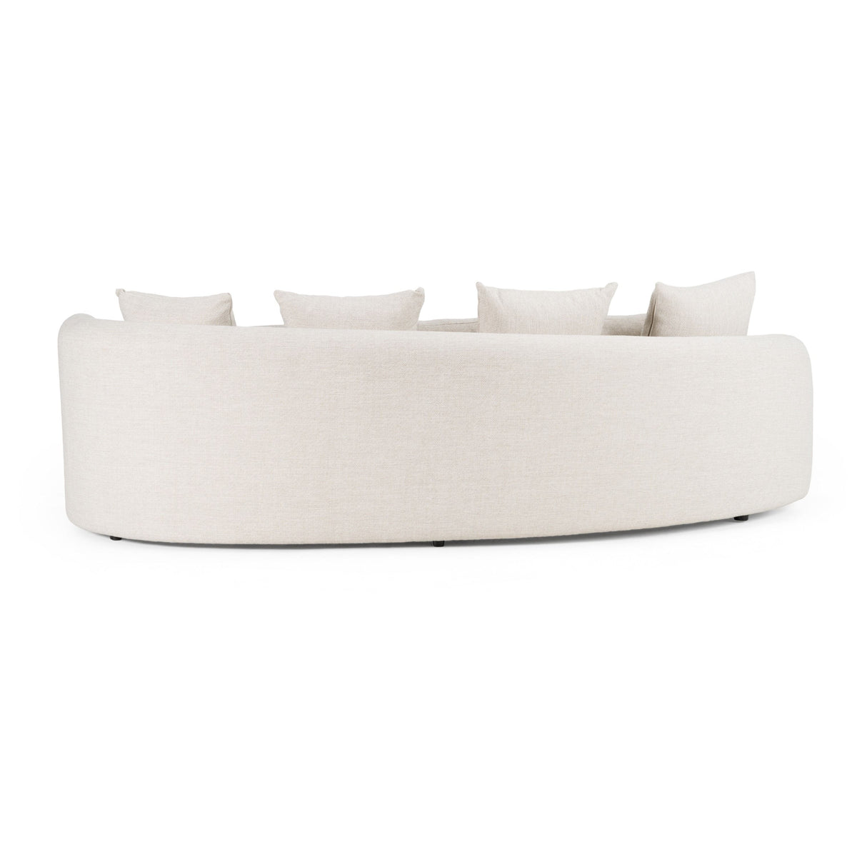 Helene Beige 4 Seat Outdoor Performance Fabric Sofa