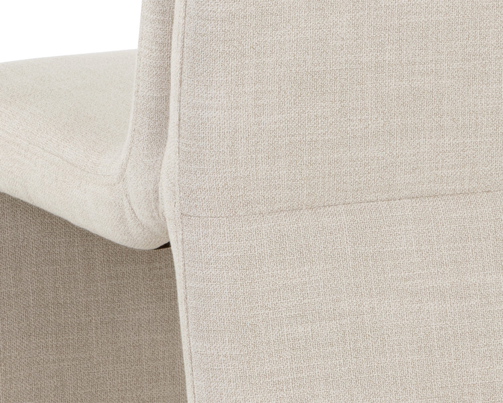 Cascata Linen Upholstered Dining Chair