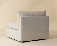 Reve Linen Modular Armless Chair