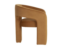 Isidore Meg Gold Upholstered Dining Chair