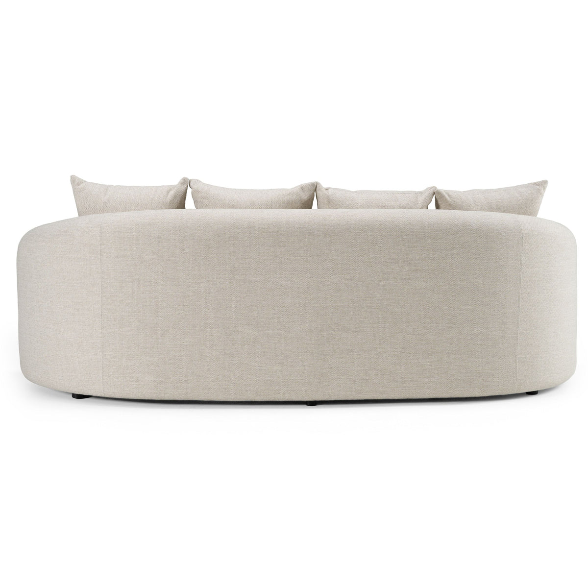 Helene Beige 3 Seat Outdoor Performance Fabric Sofa