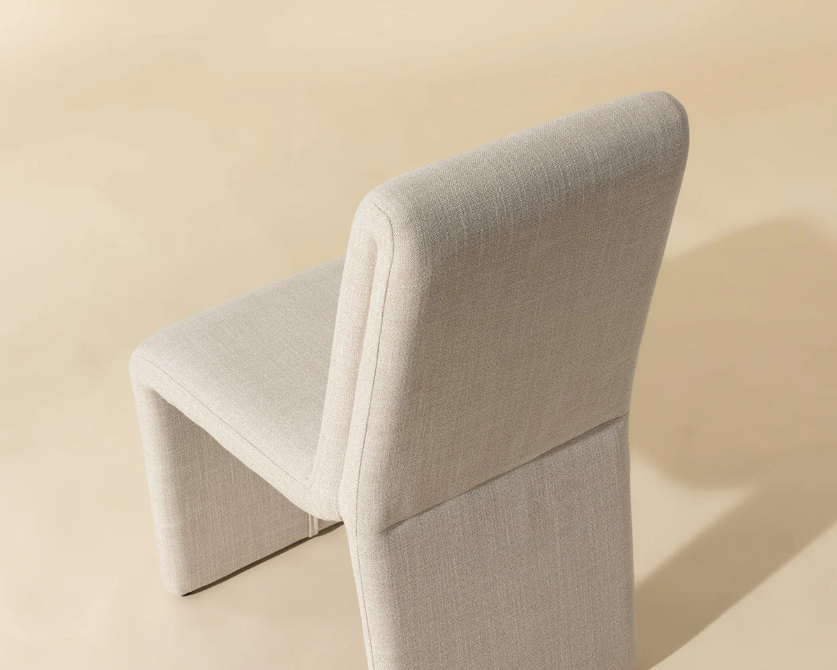 Cascata Linen Upholstered Dining Chair