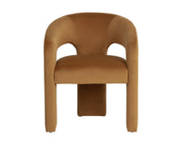 Isidore Meg Gold Upholstered Dining Chair