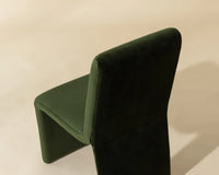 Cascata Moss Green Upholstered Dining Chair