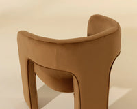 Isidore Meg Gold Upholstered Dining Chair