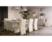 Cascata Linen Upholstered Dining Chair