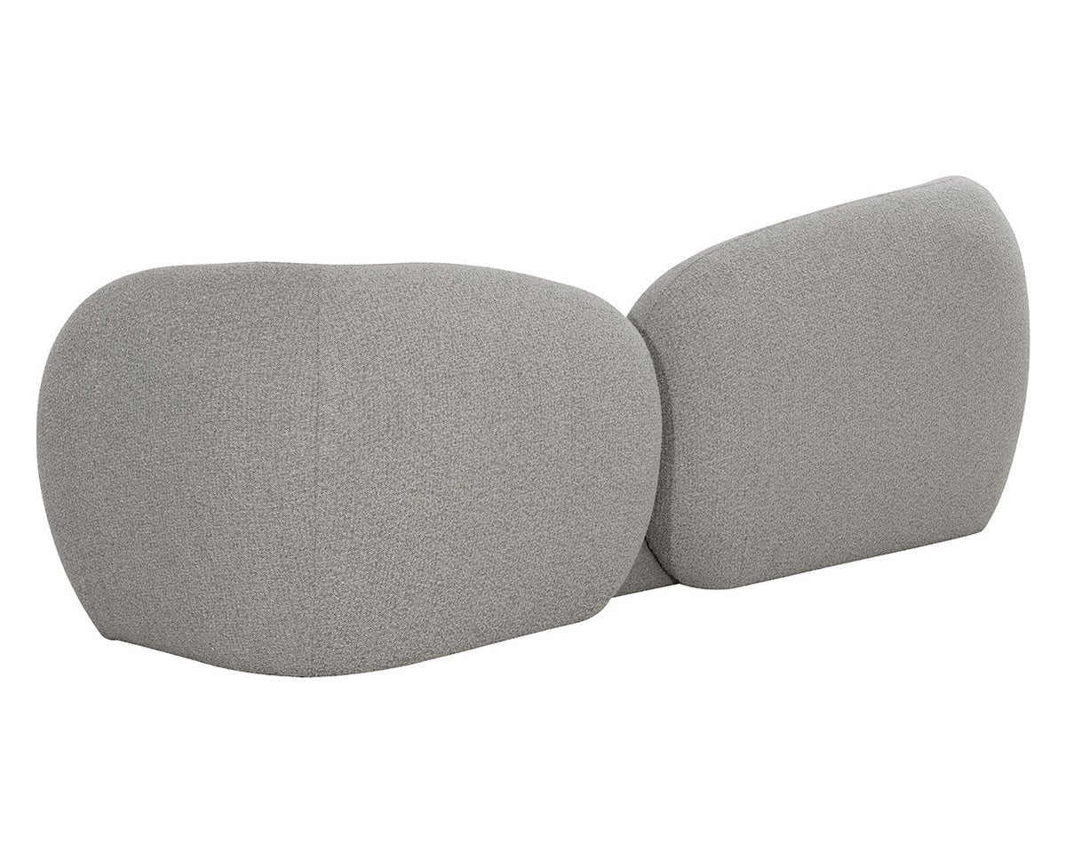 Esme 98.25" Capuccino Boucle Sofa
