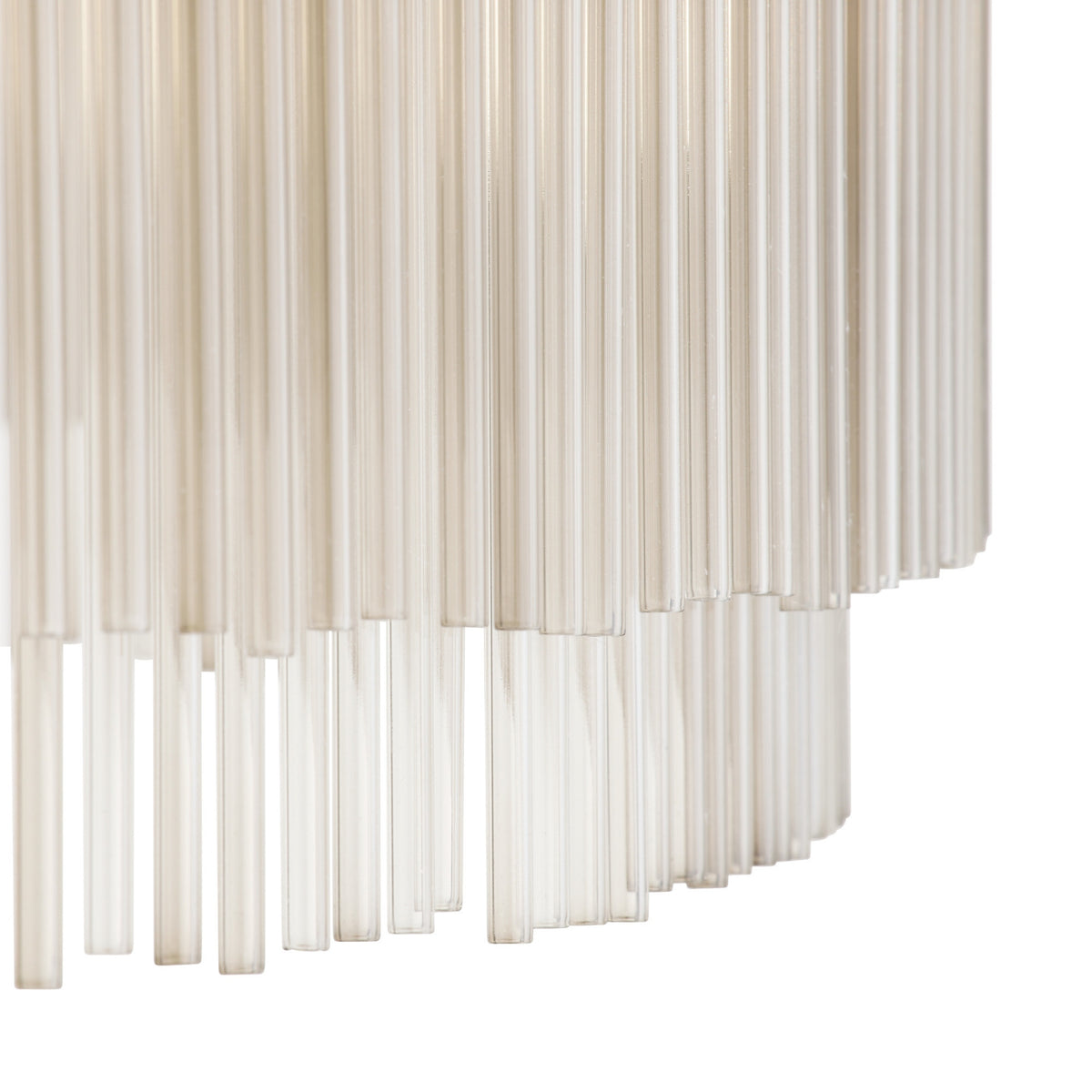 Park 60" Smoke Glass & Brown Nickel Finish Chandelier