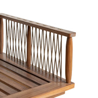 Amellia 64" Outdoor Teak Loveseat