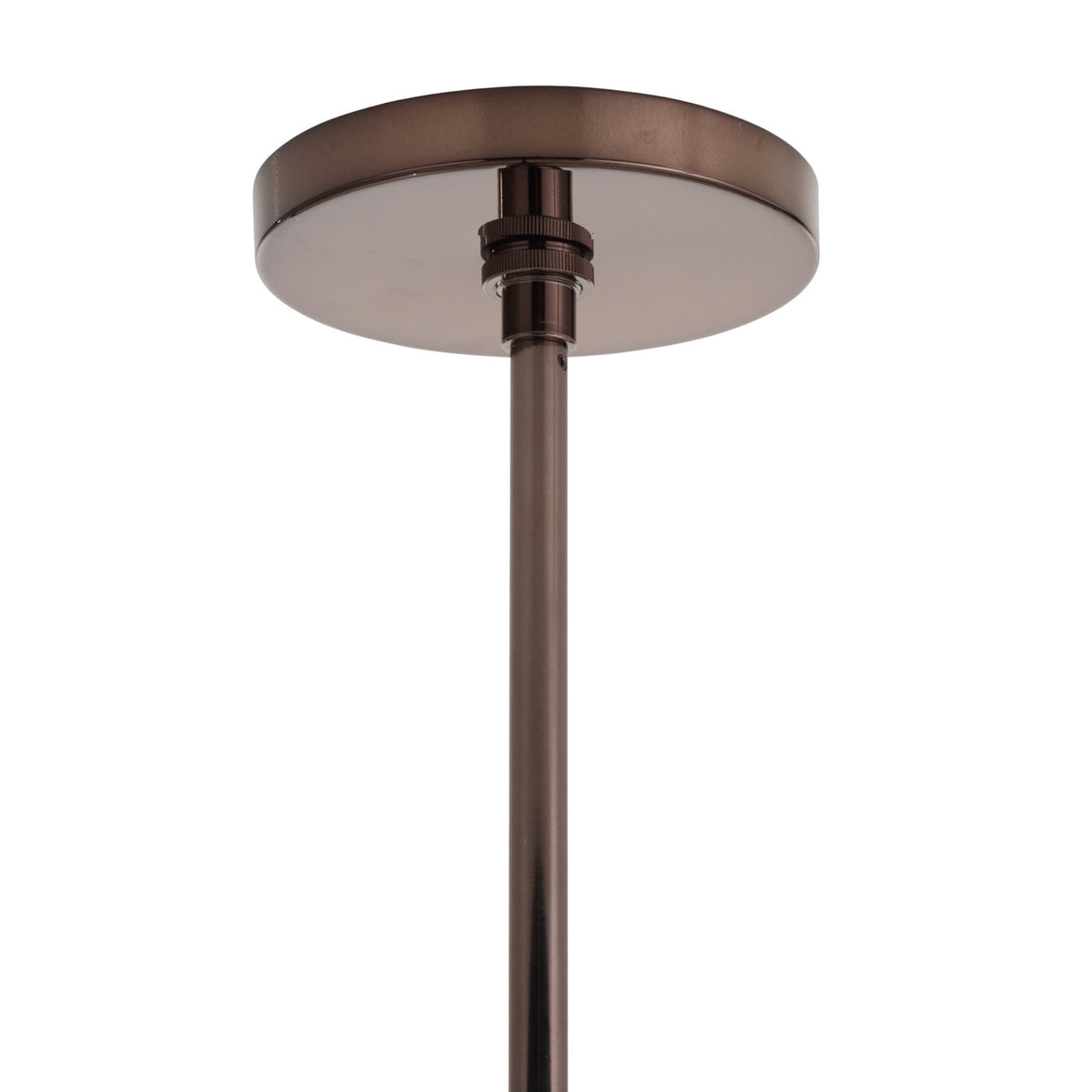 Park 60" Smoke Glass & Brown Nickel Finish Chandelier