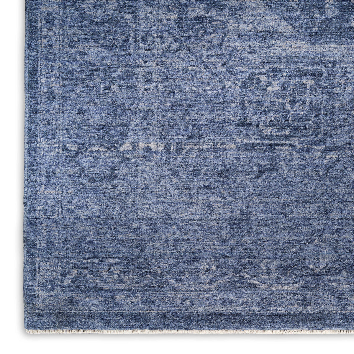 Lucienne Blue Medallion Area Rug