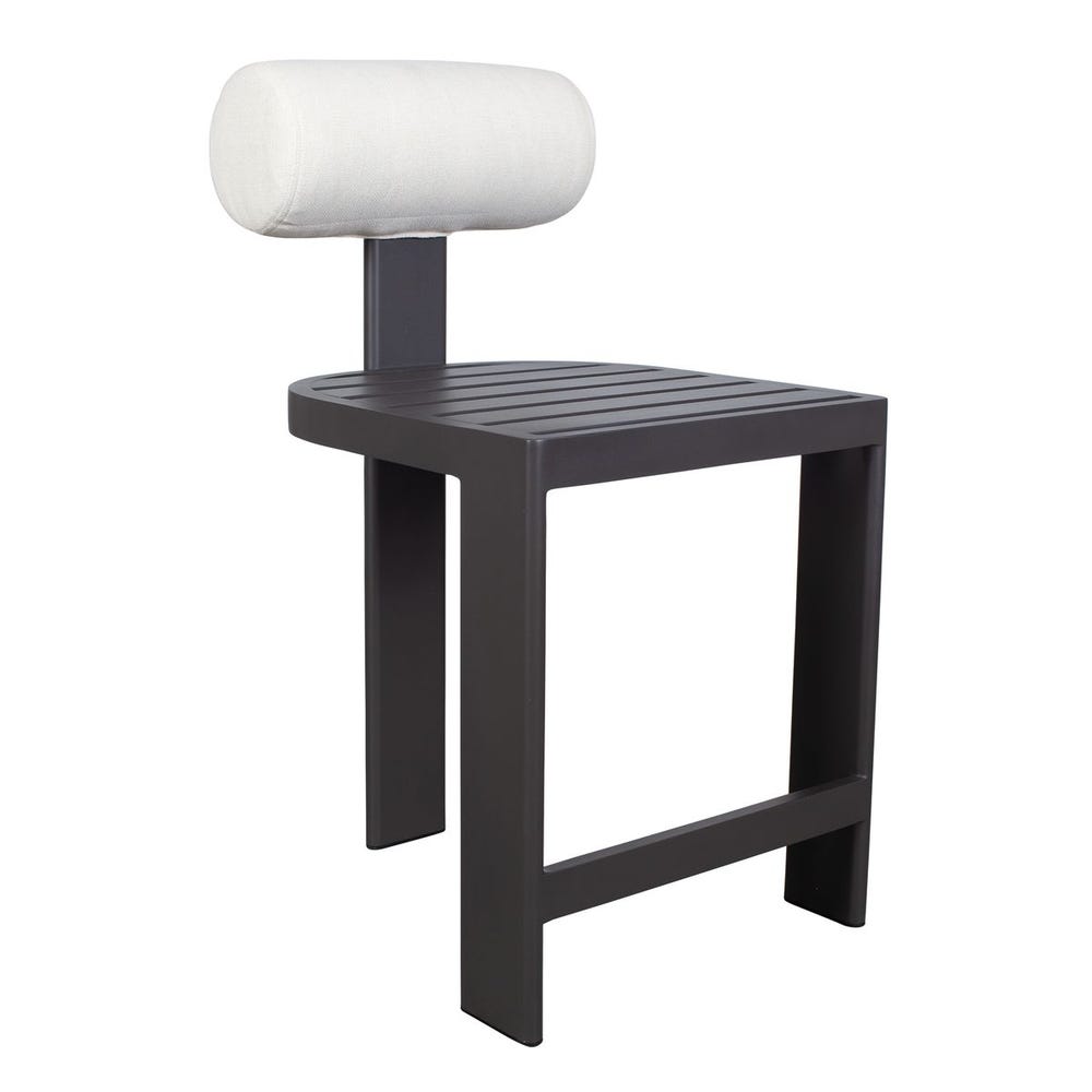 Verah White Outdoor Counter Stool